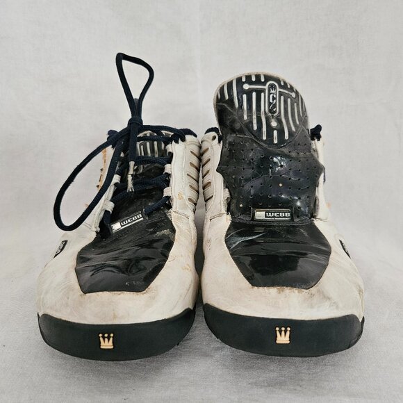 Warrior C4 Basketball Shoes White/Black - Size 10.5 - Picture 1 of 14